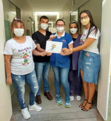Agradecemos o Grupo Mania de Alegria pela doação recebida